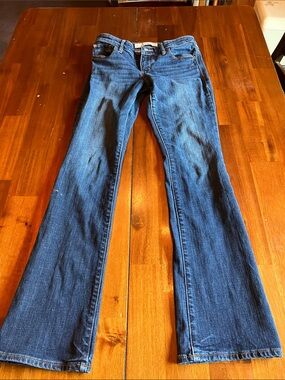 Abercrombie & Fitch Women's Blue Flared Jeans
